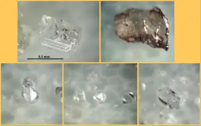 Diamonds from West Greenland kimberlite
