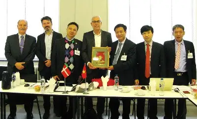 On 3 April 2017, General Department of Geology and Minerals of Vietnam (GDGMV) and GEUS initiated their cooperation agreement within energy and mineral resources and marine geology. Director General Flemming Larsen from GEUS in the middle, flanked to the right by Director General Dr. Do Canh Duong from GDGMV and to the left by Vietnam&rsquo;s Minister Counselor Deputy Chief of Mission Mr. Do Xuan Thong